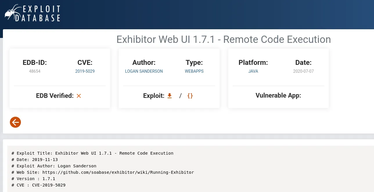 Dokumentacja DB Exploit